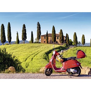 Nathan (87220) - "Travel in Tuscany" - 500 pieces puzzle