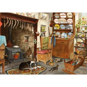 The House of Puzzles (4517) - "Fisherman's Cottage" - 500 pieces puzzle