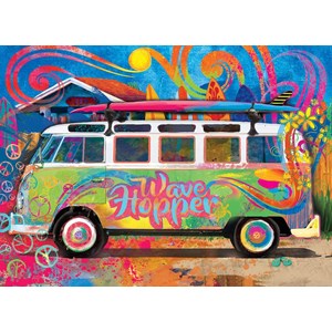 Eurographics (8551-5561) - "VW Wave Hopper" - 550 pieces puzzle