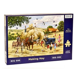 The House of Puzzles (4548) - "Making Hay" - 500 pieces puzzle