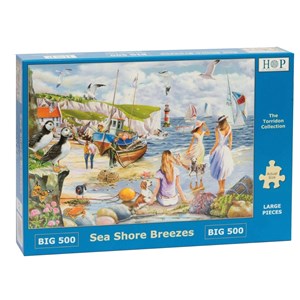 The House of Puzzles (4937) - "Sea Shore Breezes" - 500 pieces puzzle
