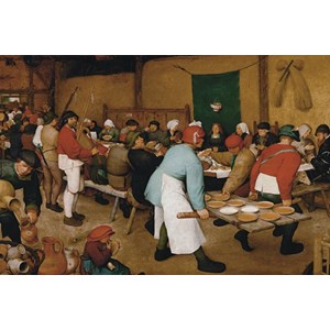 Piatnik (5483) - Pieter Brueghel the Elder: "Peasant Wedding" - 1000 pieces puzzle