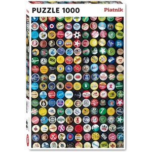 Piatnik (5513) - "Bottle Caps" - 1000 pieces puzzle