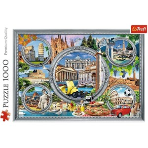 Trefl (10585) - "Italian Holidays" - 1000 pieces puzzle