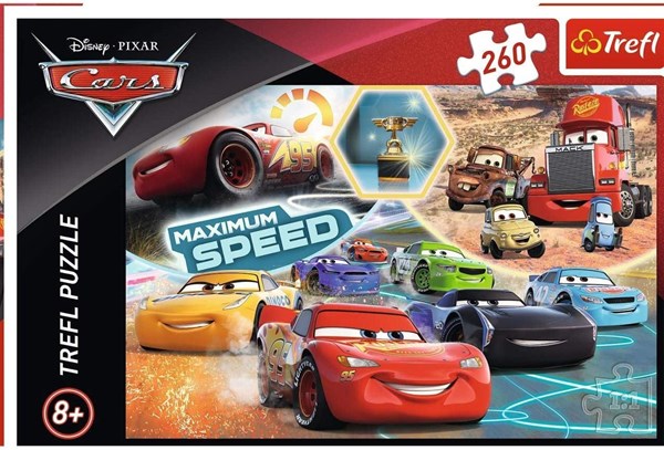Trefl (13239) - "Cars" - 260 pieces puzzle