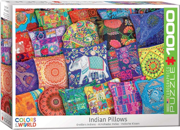 Eurographics (6000-5470) - "Indian Pillows" - 1000 pieces puzzle