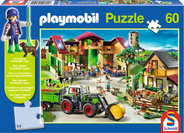 PUZZLE QUICK N° 56778 PLAYMOBIL 60 PIECES