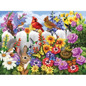 SunsOut (62952) - "Garden Gossip" - 300 pieces puzzle