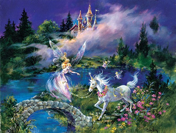 SunsOut (43932) - Mimi Jobe: "Castles" - 300 pieces puzzle