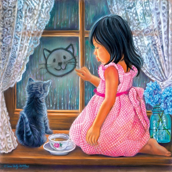 SunsOut (35812) - "Rainy Day Sketch" - 500 pieces puzzle