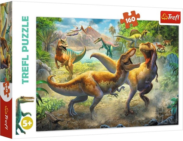 Trefl (15360) - "Dinosaurs" - 160 pieces puzzle