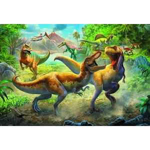 Trefl (15360) - "Dinosaurs" - 160 pieces puzzle