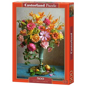 Castorland (B-53537) - "Autumn Flowers" - 500 pieces puzzle