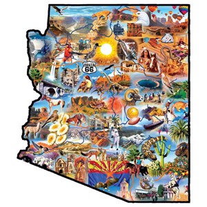 SunsOut (90365) - Adrian Chesterman: "Arizona" - 1000 pieces puzzle