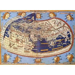 Grafika (00919) - Claudius Ptolemy: "The World, 1482" - 2000 pieces puzzle