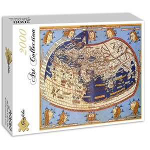 Grafika (00919) - Claudius Ptolemy: "The World, 1482" - 2000 pieces puzzle