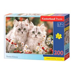 Castorland (B-222131) - "Persian Kittens" - 200 pieces puzzle
