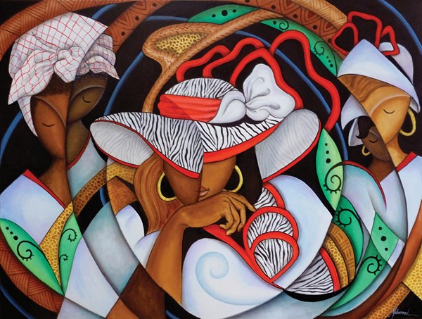 SunsOut (39467) - Marcella Muhammad: "Bloodlines" - 500 pieces puzzle