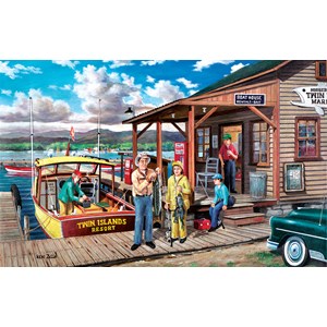 SunsOut (39370) - Ken Zylla: "Minnesota Gothic" - 550 pieces puzzle