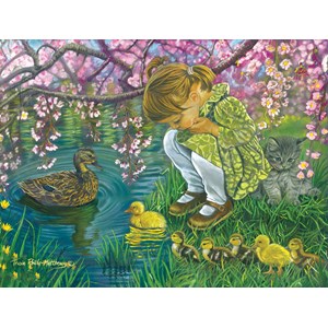 SunsOut (35972) - Tricia Reilly-Matthews: "A Mother's Love" - 500 pieces puzzle