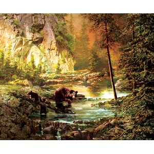 SunsOut (51050) - Roberta Wesley: "Bearly Daylight" - 1000 pieces puzzle