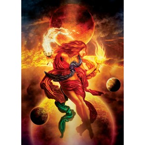 Art Puzzle (5186) - "Water and Fire" - 1000 pieces puzzle