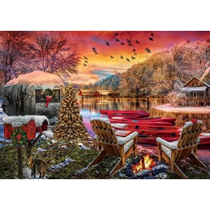 Art Puzzle (5472) - "Caravan Camp" - 2000 pieces puzzle