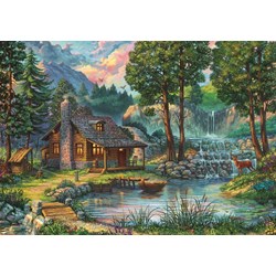 Art Puzzle (4223) - "Fairytale House" - 1000 pieces puzzle