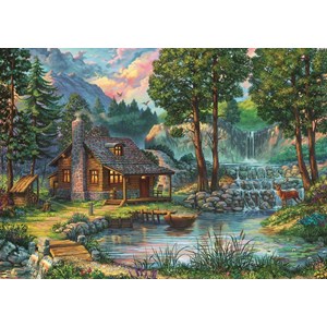 Art Puzzle (4223) - "Fairytale House" - 1000 pieces puzzle