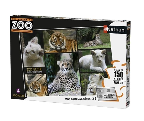 Nathan (86838) - "Zoo" - 150 pieces puzzle