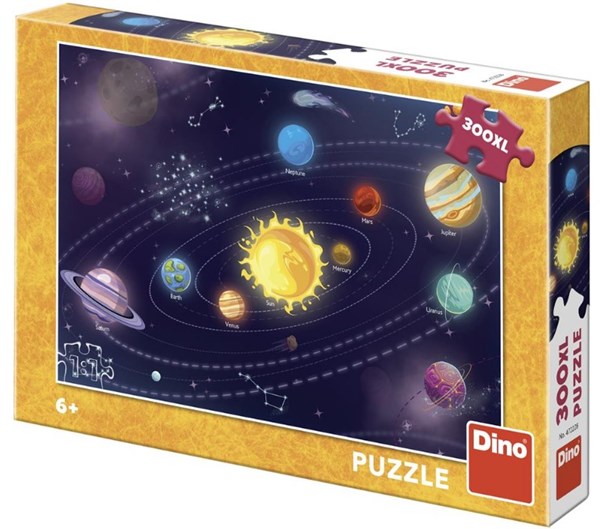 Dino (47222) - "Solar System" - 300 pieces puzzle