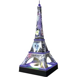 Ravensburger (12520) - Disney Eiffel Tower - 216 pieces puzzle