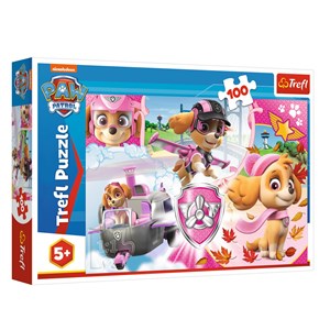 Trefl (16368) - "Paw Patrol" - 100 pieces puzzle