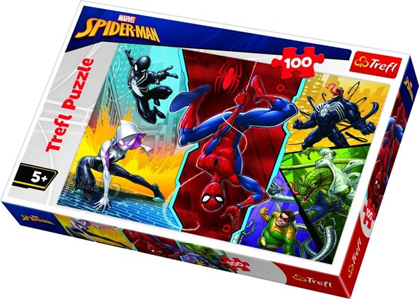 Trefl (16347) - "Spider-Man" - 100 pieces puzzle
