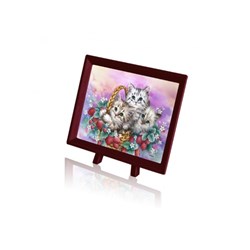 Pintoo (p1119) - "Basket of Strawberries for Cats" - 150 pieces puzzle