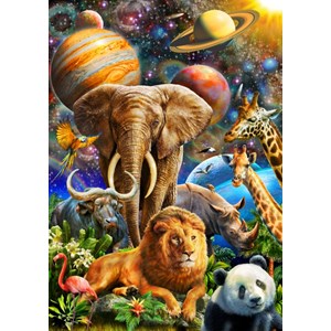 Bluebird Puzzle (70012) - Adrian Chesterman: "Universal Beauty" - 1000 pieces puzzle