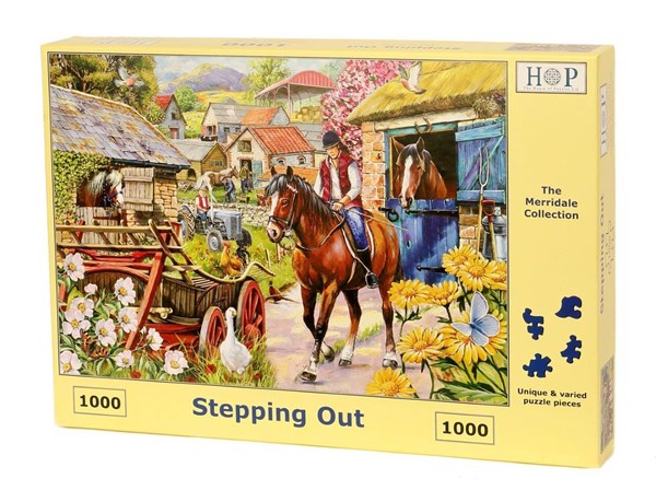 The House of Puzzles (4715) - "Stepping Out" - 1000 pieces puzzle