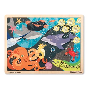 Melissa and Doug (9072) - "Under the Sea" - 24 pieces puzzle