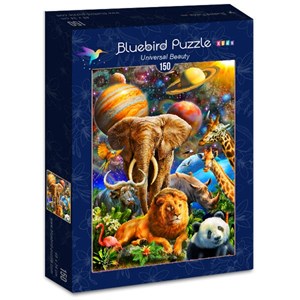 Bluebird Puzzle (70392) - Adrian Chesterman: "Universal Beauty" - 150 pieces puzzle