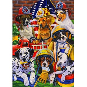 Bluebird Puzzle (70394) - Jenny Newland: "Hero Helpers" - 100 pieces puzzle