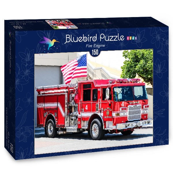 Bluebird Puzzle (70402) - "Fire Engine" - 150 pieces puzzle
