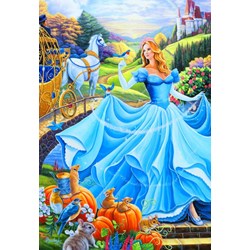 Bluebird Puzzle (70389) - Jenny Newland: "Cinderella" - 260 pieces puzzle