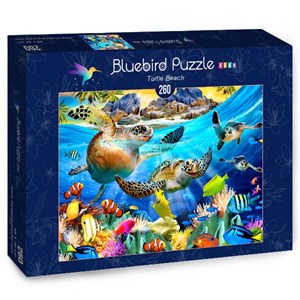 Bluebird Puzzle (70372) - Howard Robinson: "Turtle Beach" - 260 pieces puzzle