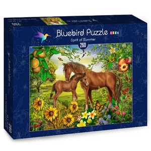 Bluebird Puzzle (70382) - Ciro Marchetti: "Spirit of Summer" - 260 pieces puzzle