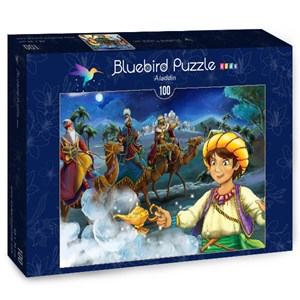 Bluebird Puzzle (70348) - Maciej Es: "Aladdin" - 100 pieces puzzle