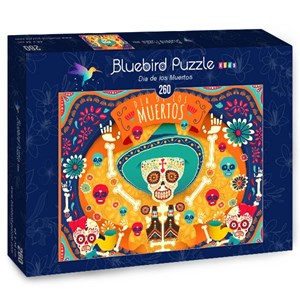 Bluebird Puzzle (70356) - "Dia de los Muertos" - 260 pieces puzzle