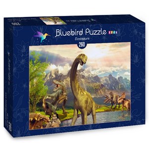 Bluebird Puzzle (70369) - "Dinosaurs" - 260 pieces puzzle
