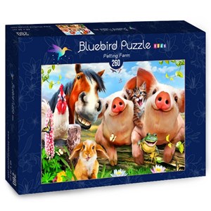 Bluebird Puzzle (70370) - Howard Robinson: "Petting Farm" - 260 pieces puzzle