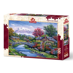Art Puzzle (4213) - "Arc Bridge" - 500 pieces puzzle