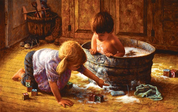 SunsOut (29340) - Jim Daly: "Oh Oh!" - 300 pieces puzzle